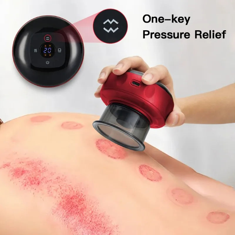 Heated Vacuum Cupping Massager